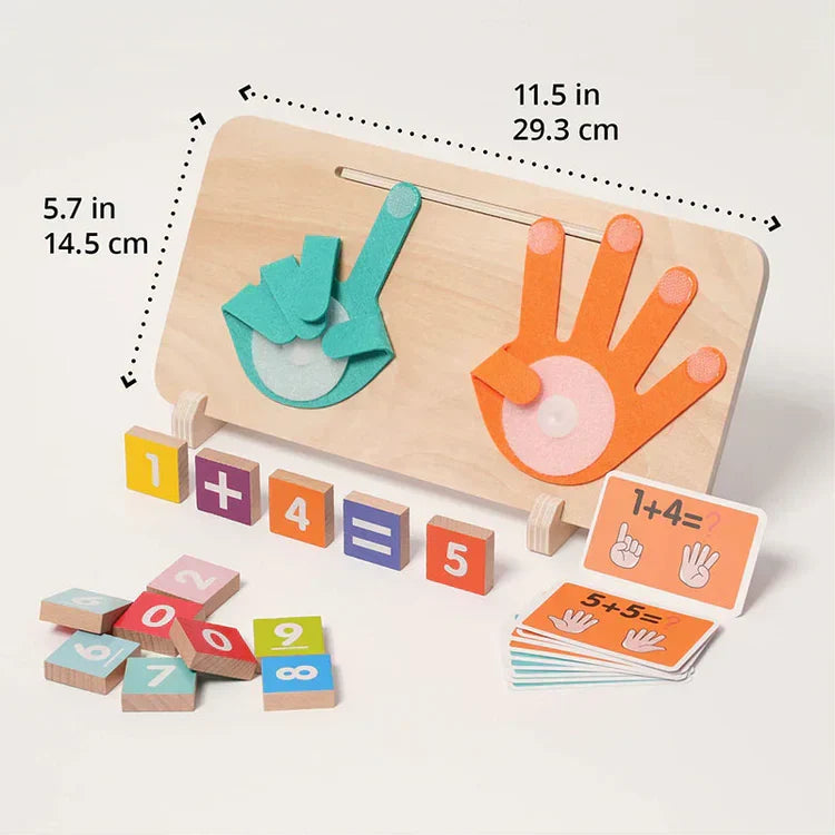 Montessori High Five Math Game L'atelier Montessori