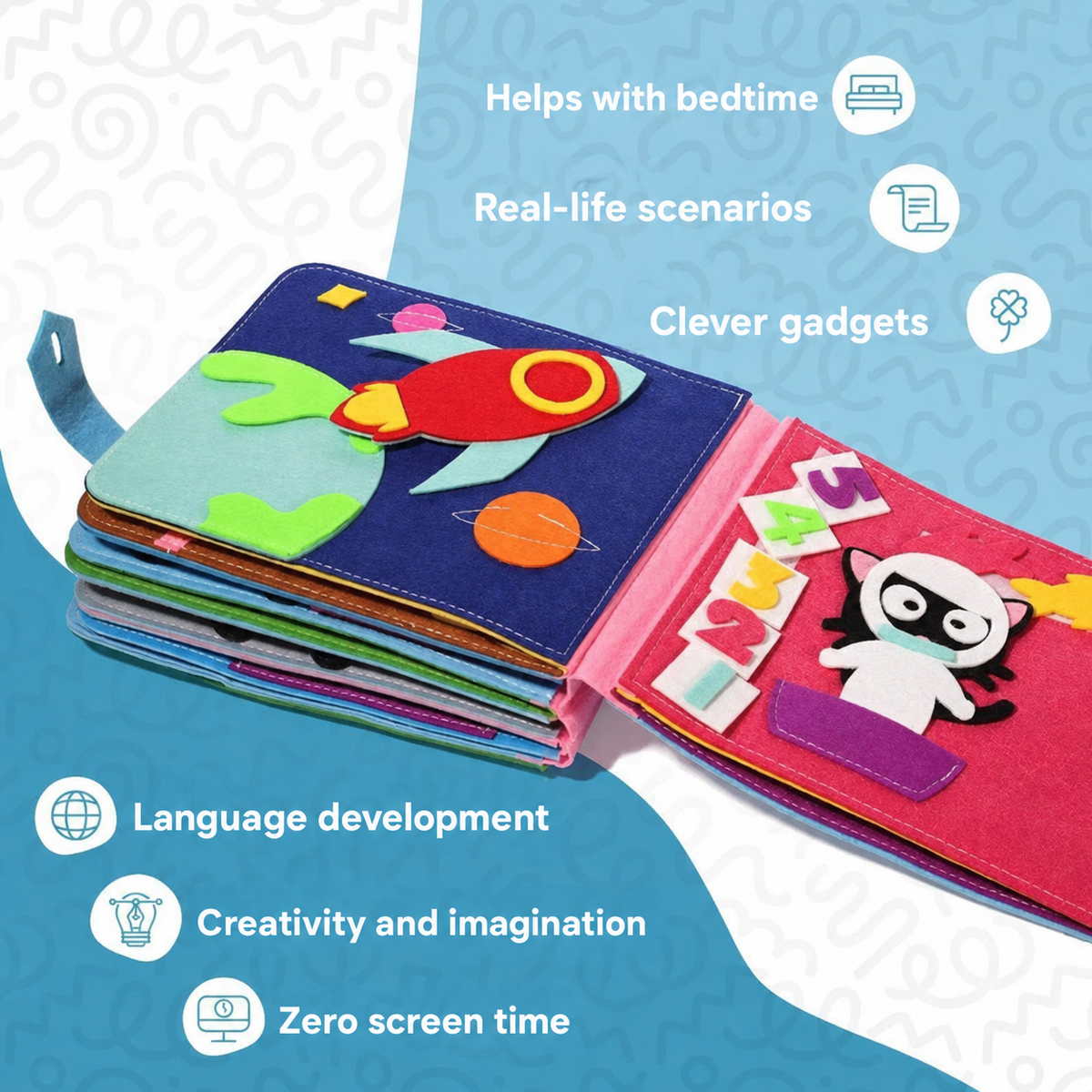Montessori Interactive Book L'atelier Montessori