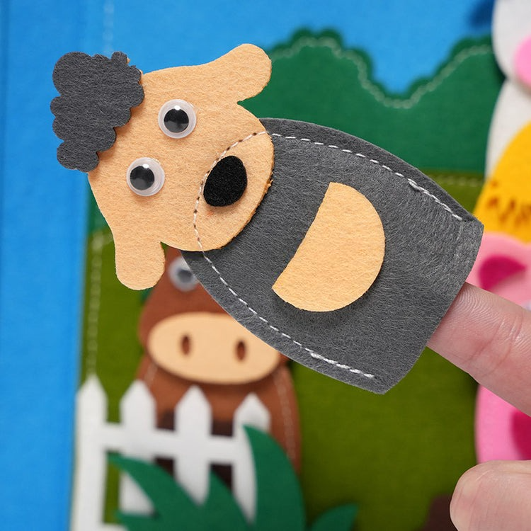 Montessori Interactive Farm Book L'atelier Montessori