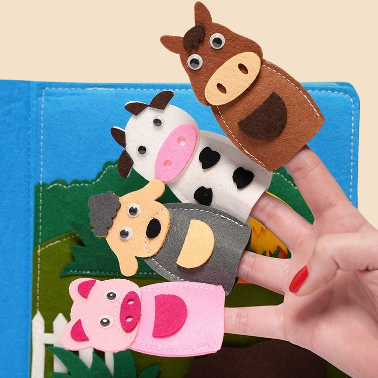 Montessori Interactive Farm Book L'atelier Montessori