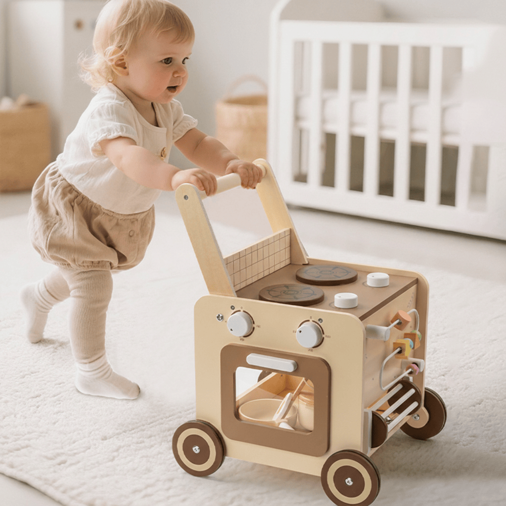 Montessori Kitchen Cart L'atelier Montessori