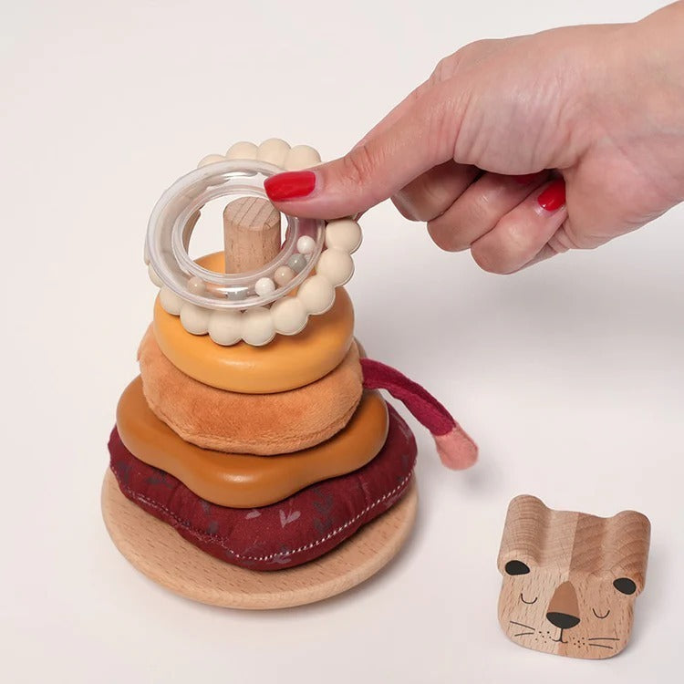 Montessori Little Lion Stacker L'atelier Montessori