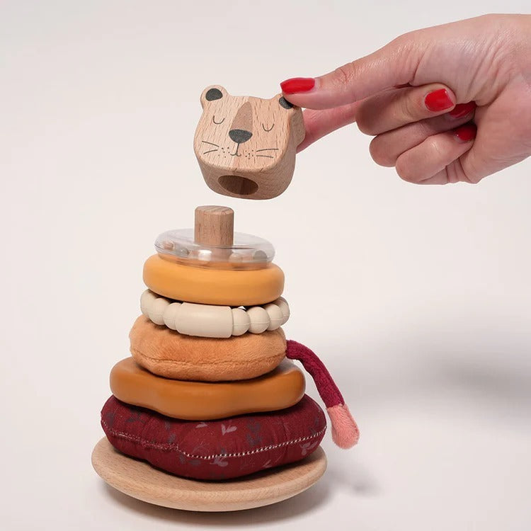 Montessori Little Lion Stacker L'atelier Montessori