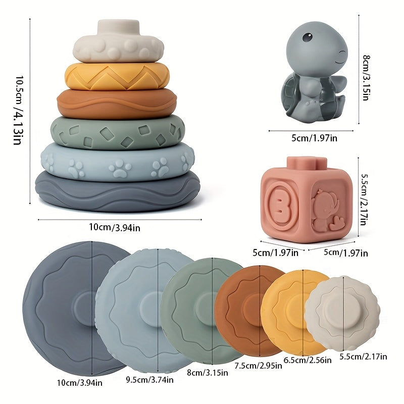 Montessori Little Turtle Stacker L'atelier Montessori