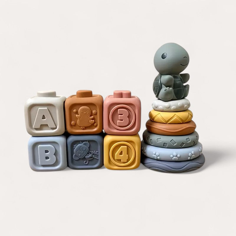 Montessori Little Turtle Stacker L'atelier Montessori