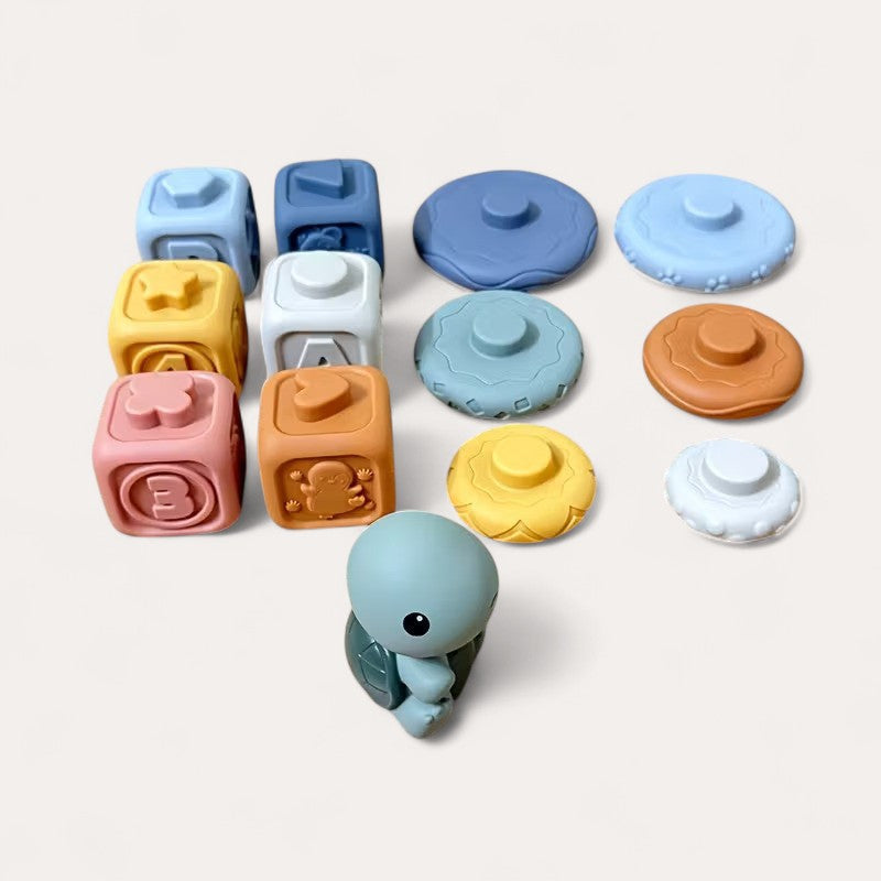 Montessori Little Turtle Stacker L'atelier Montessori
