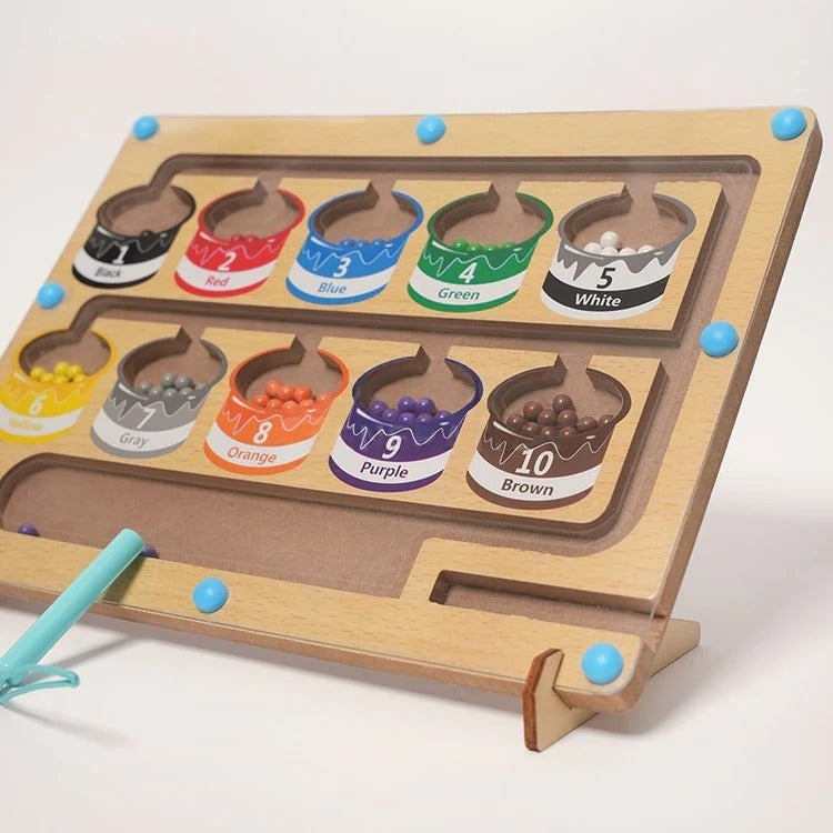Montessori Magnetic Color Sorting Puzzle L'atelier Montessori