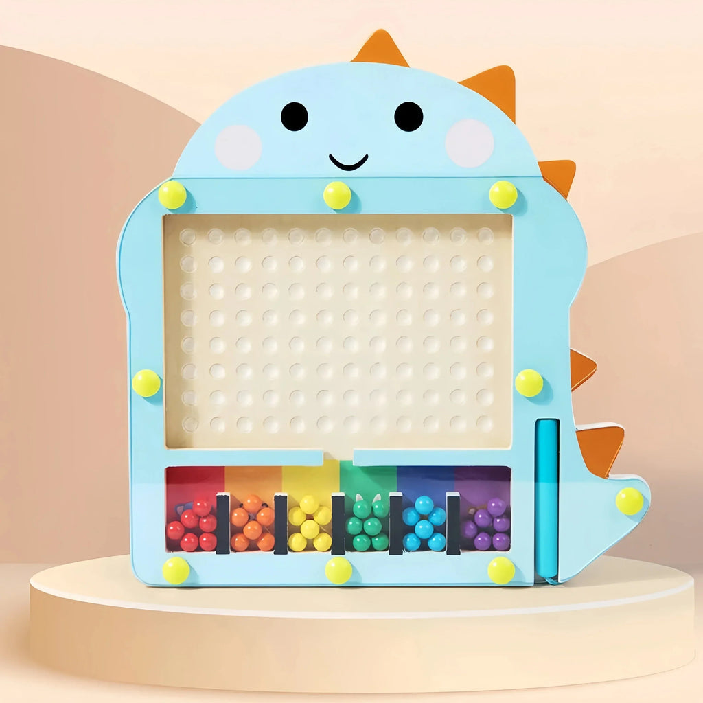 Montessori Magnetic Dinosaur Game L'atelier Montessori