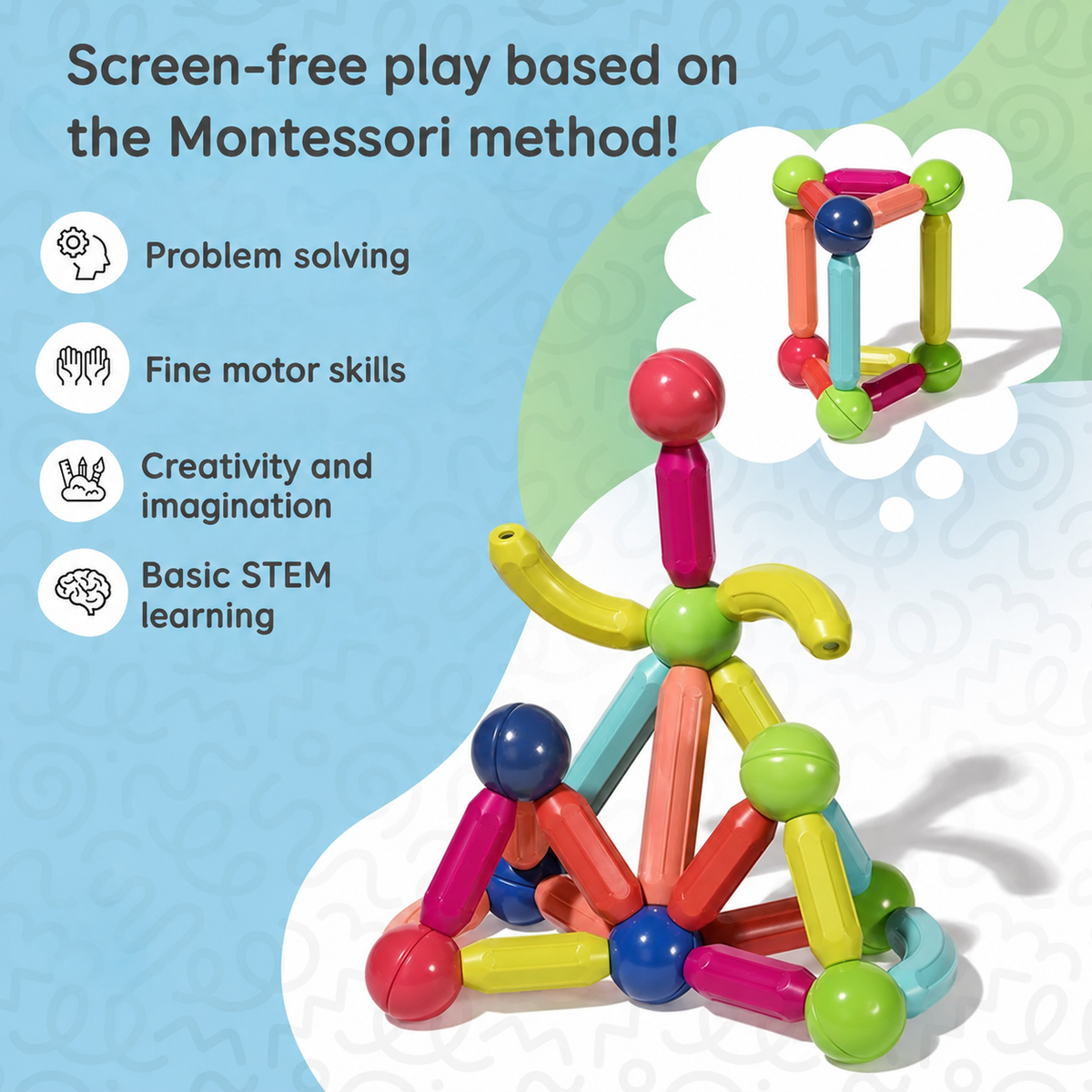Montessori Magnetic Game L'atelier Montessori