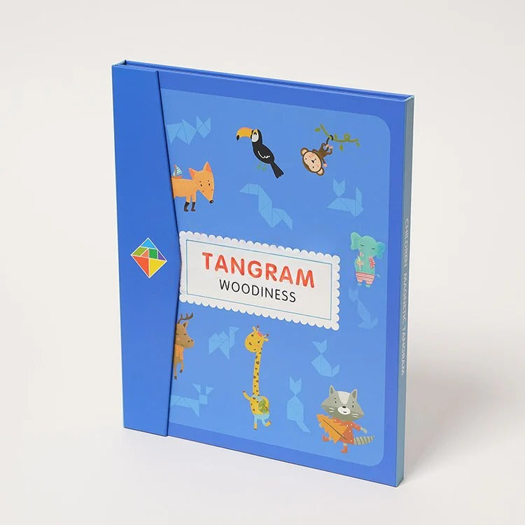 Montessori Magnetic Tangram Book L'atelier Montessori