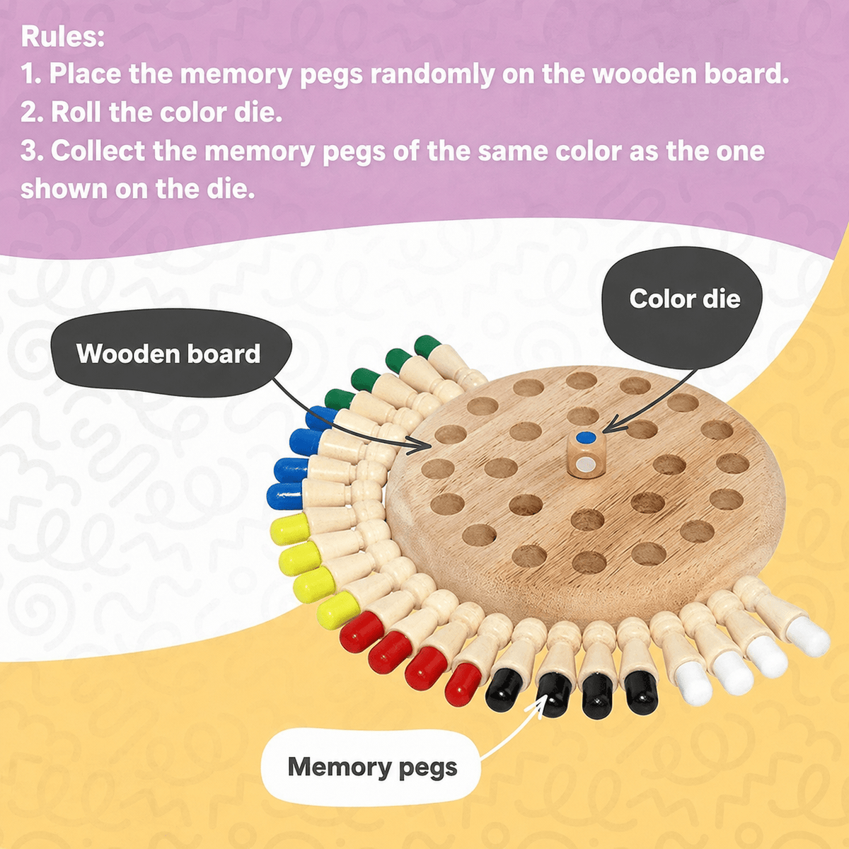 Montessori Memory Game L'atelier Montessori
