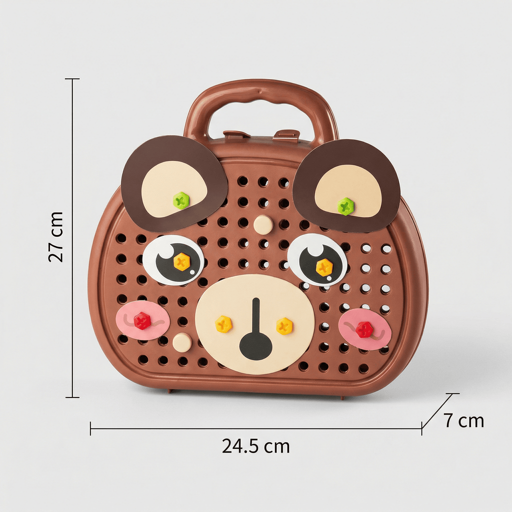 Montessori Mosaic Pegboard Set L'atelier Montessori
