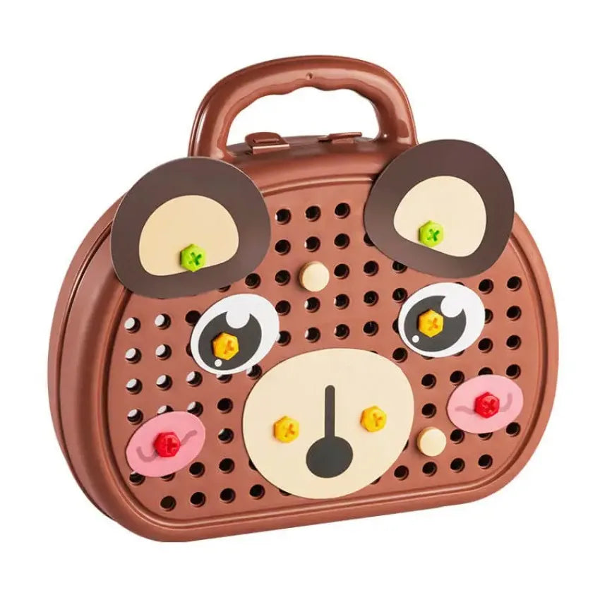 Montessori Mosaic Pegboard Set L'atelier Montessori