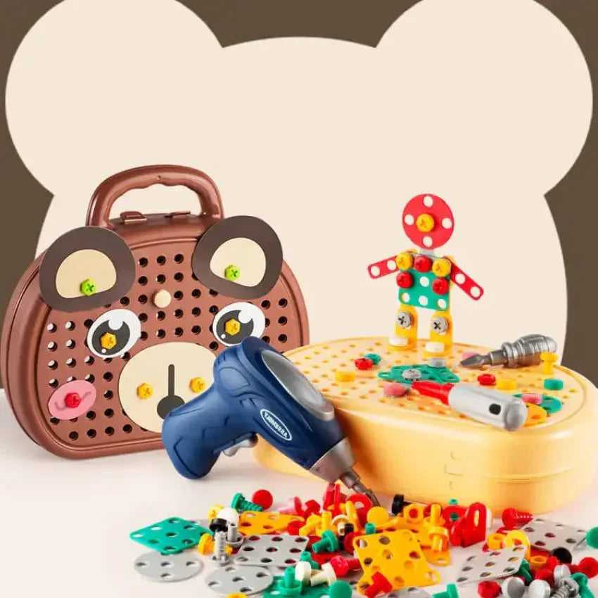 Montessori Mosaic Pegboard Set L'atelier Montessori