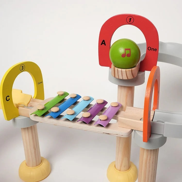 Montessori Musical Marble Run L'atelier Montessori