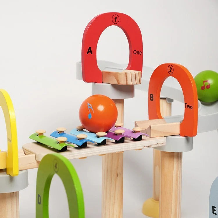 Montessori Musical Marble Run L'atelier Montessori