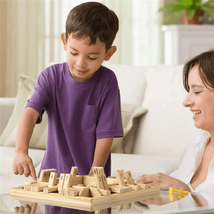 Montessori Numbers Game L'atelier Montessori