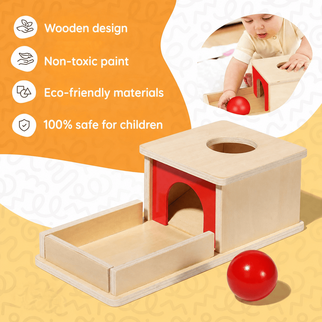 Montessori Object Permanence Box L'atelier Montessori