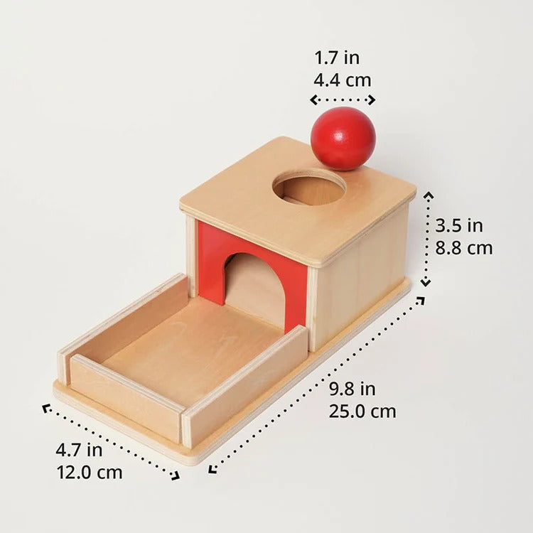 Montessori Object Permanence Box L'atelier Montessori