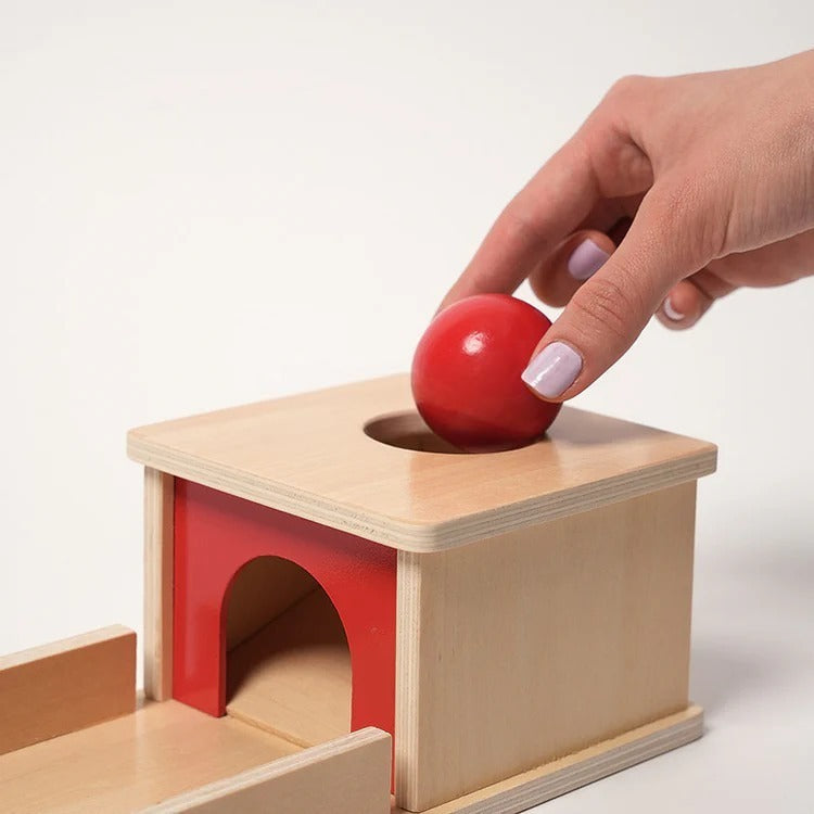Montessori Object Permanence Box L'atelier Montessori