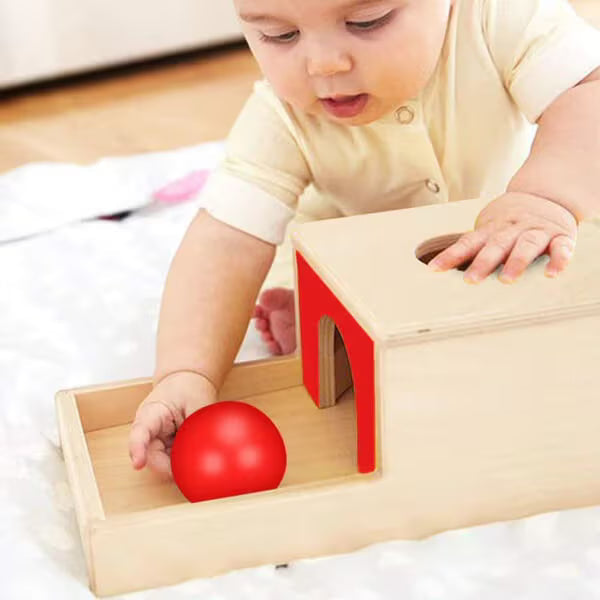 Montessori Object Permanence Box L'atelier Montessori