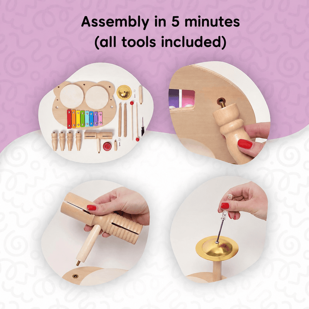 Montessori Percussion Set L'atelier Montessori