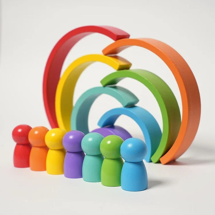 Montessori Rainbow and Little People L'atelier Montessori