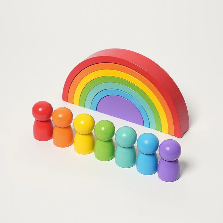 Montessori Rainbow and Little People L'atelier Montessori