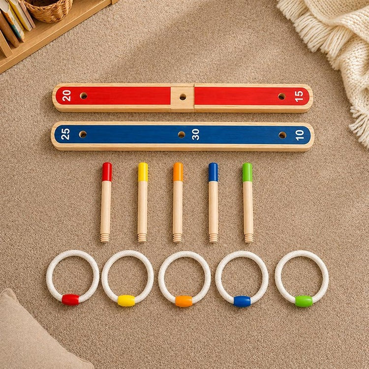 Montessori Ring Toss Challenge L'atelier Montessori