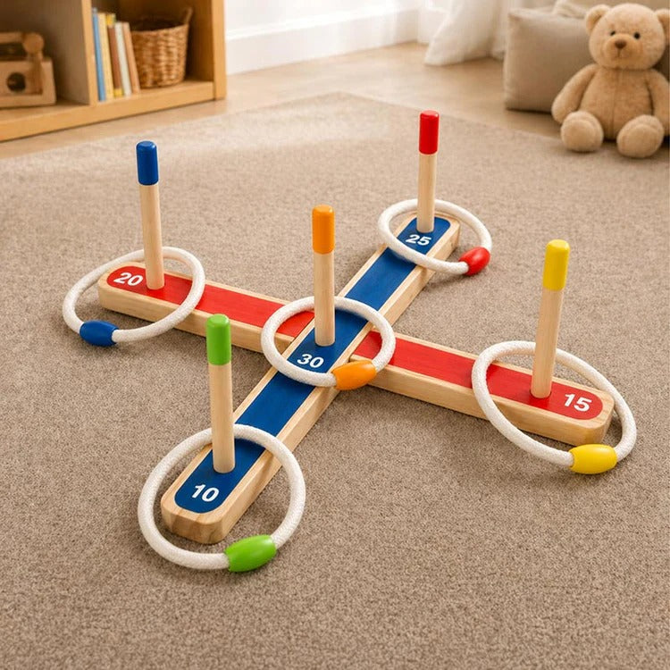 Montessori Ring Toss Challenge L'atelier Montessori