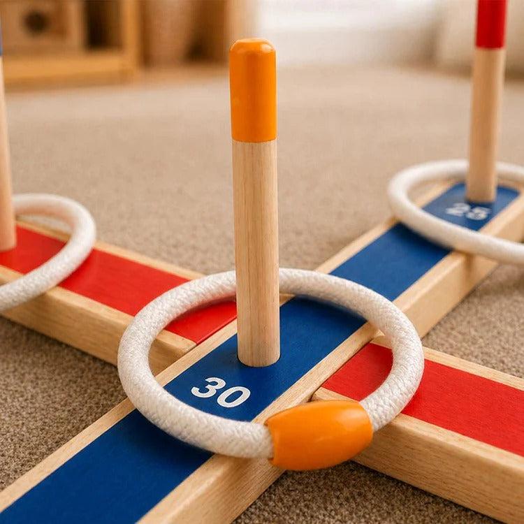 Montessori Ring Toss Challenge L'atelier Montessori