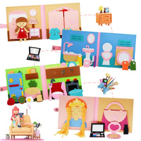 Montessori Sensory Book L'atelier Montessori