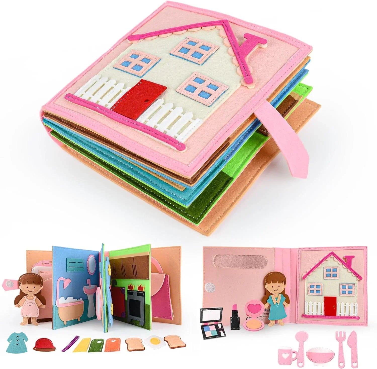 Montessori Sensory Book L'atelier Montessori