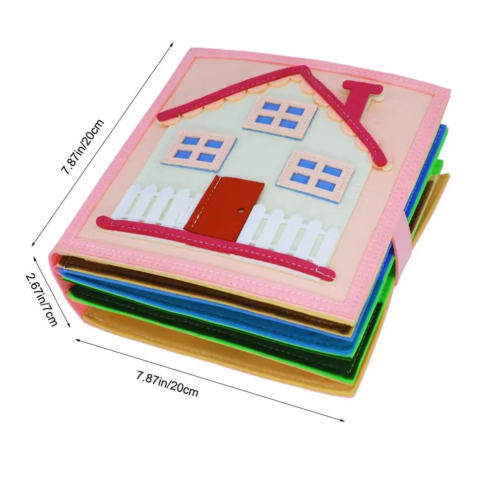 Montessori Sensory Book L'atelier Montessori