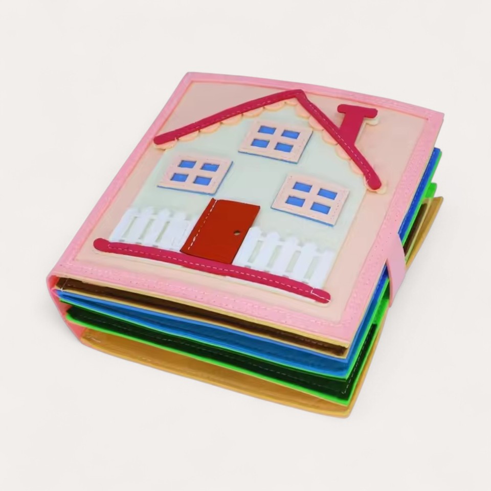 Montessori Sensory Book L'atelier Montessori