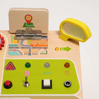 Montessori Sensory Busy Board L'atelier Montessori