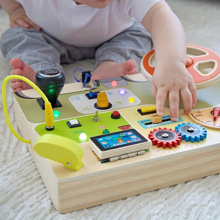 Montessori Sensory Busy Board L'atelier Montessori
