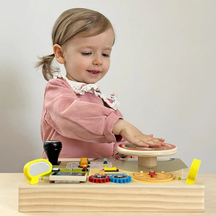 Montessori Sensory Busy Board L'atelier Montessori
