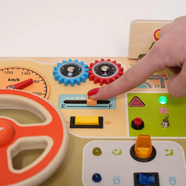 Montessori Sensory Busy Board L'atelier Montessori