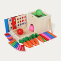 Montessori Shapes and Colors Box with Balls L'atelier Montessori