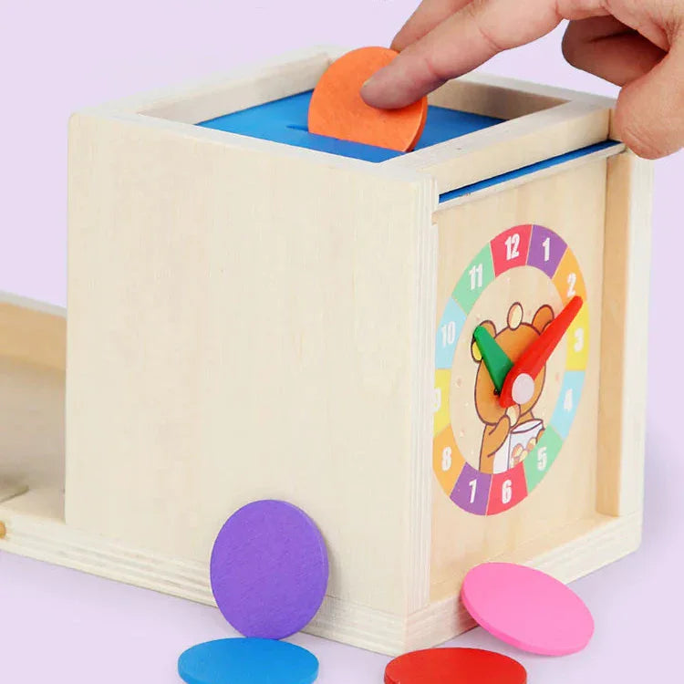 Montessori Shapes and Colors Box with Balls L'atelier Montessori