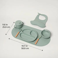 Montessori Silicone Tableware Set for Baby L'atelier Montessori