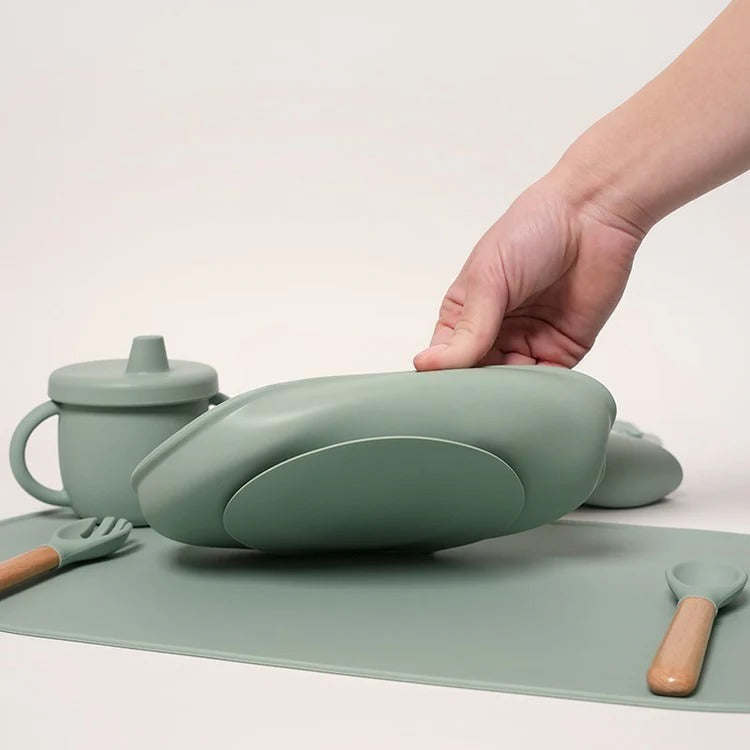 Montessori Silicone Tableware Set for Baby L'atelier Montessori