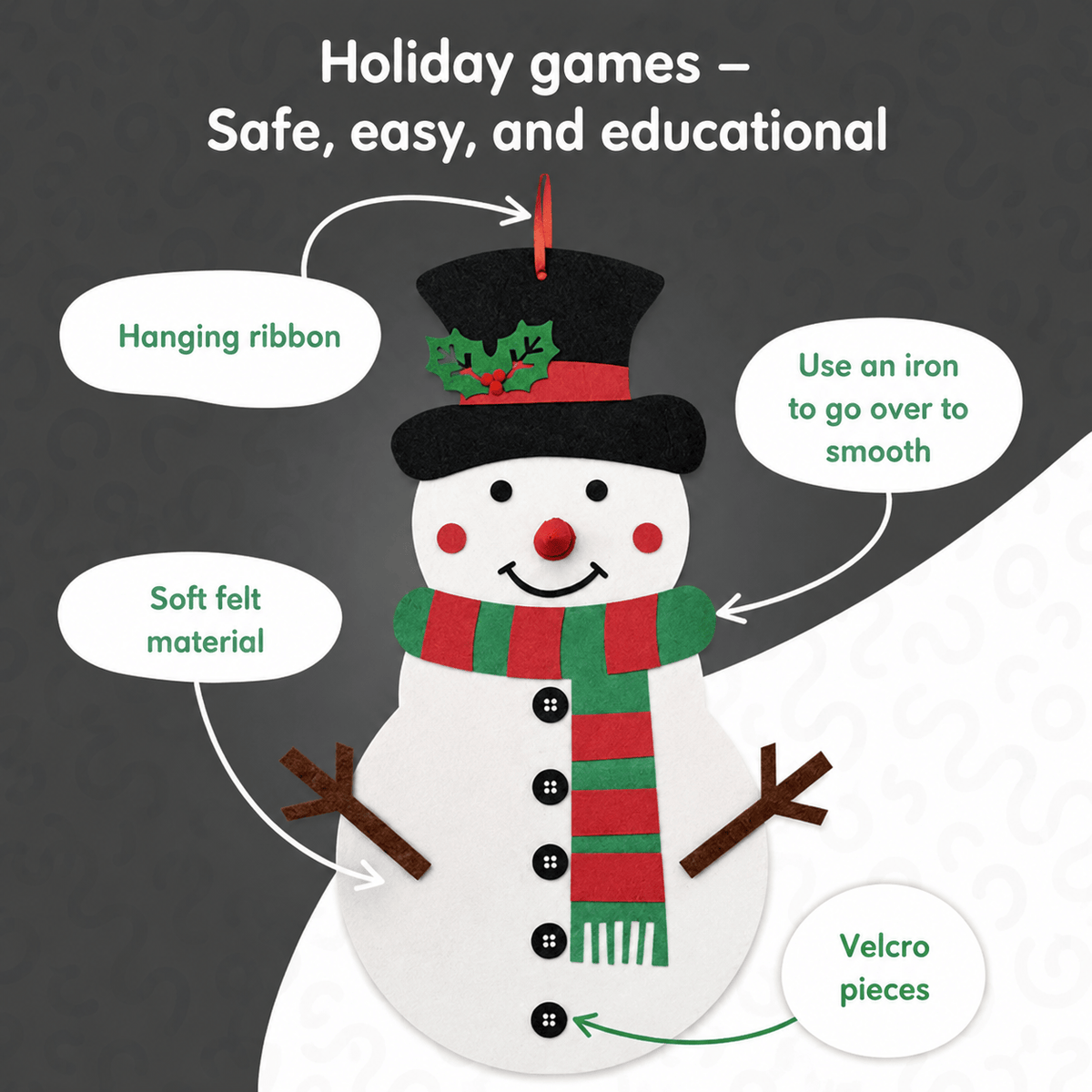 Montessori Snowman L'atelier Montessori