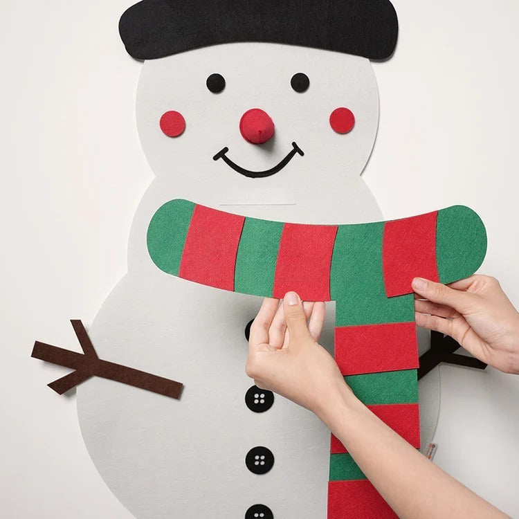 Montessori Snowman L'atelier Montessori