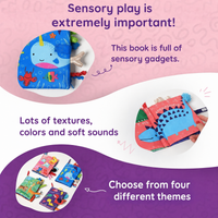 Montessori Soft Book for Babies L'atelier Montessori