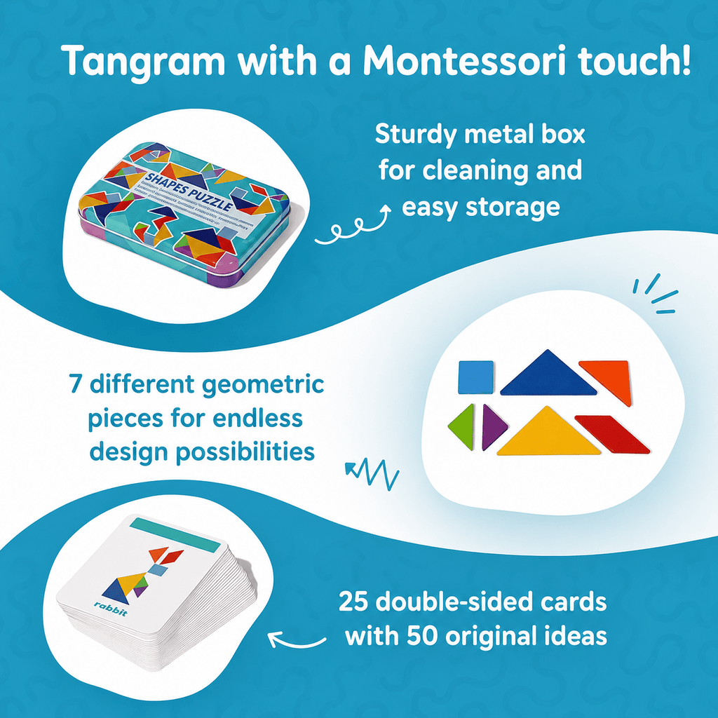 Montessori Sorting Puzzle L'atelier Montessori