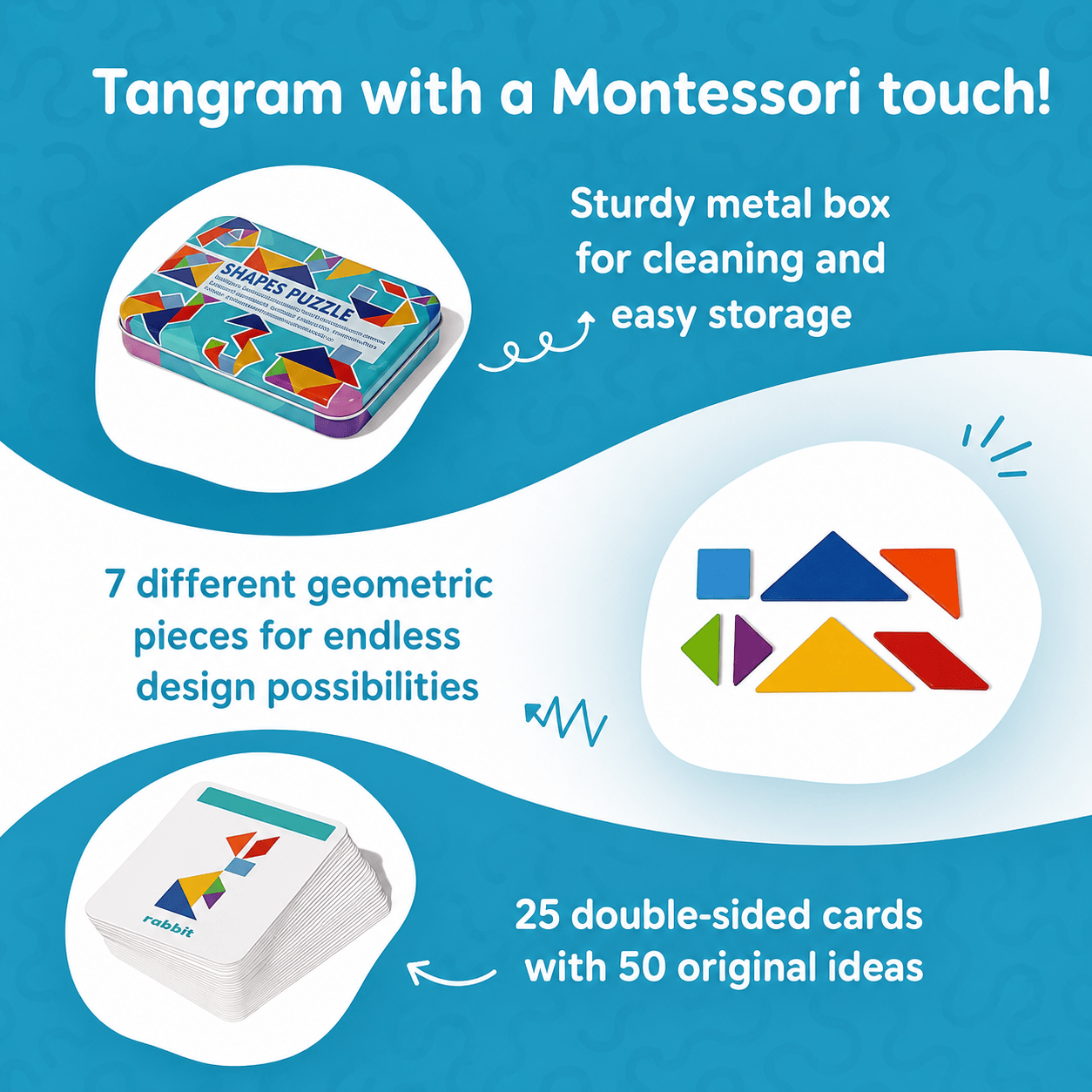 Montessori Sorting Puzzle L'atelier Montessori