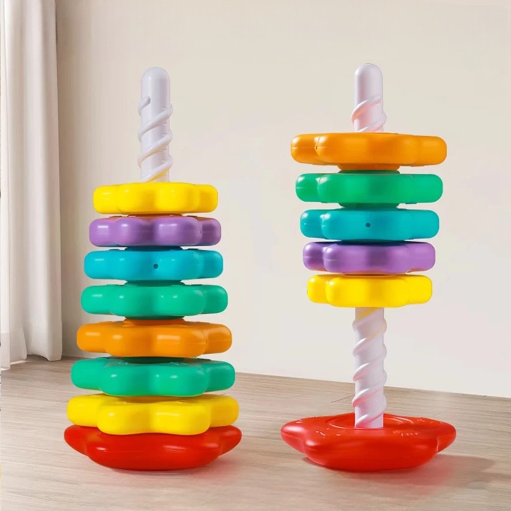Montessori Stacking & Layering Game L'atelier Montessori