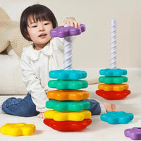Montessori Stacking & Layering Game L'atelier Montessori